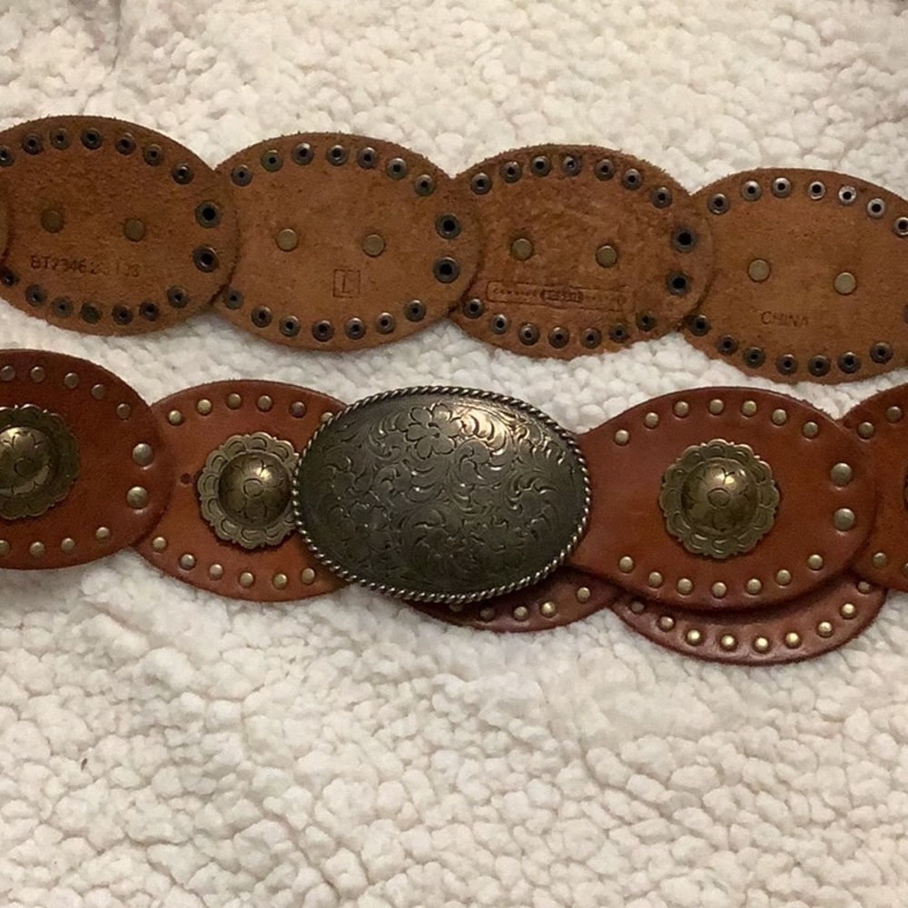 Fossil Leather belt